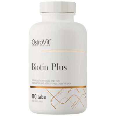 OstroVit  Biotin Plus 2500 mcg  [100 Таблетки, 200 Дози]