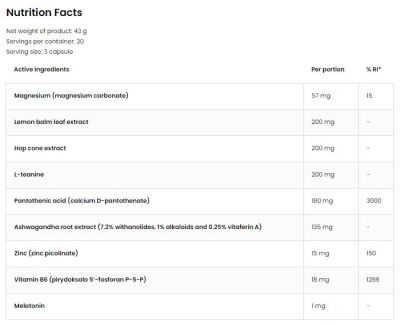 OstroVit  Braintus Respawn / Gamer Series  [90 капсули, 30 Дози]