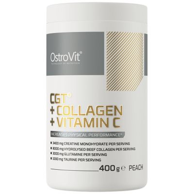 OstroVit  CGT + Collagen + Vitamin C  [400 грама, 20 Дози]