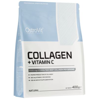 OstroVit  Collagen + Vitamin C / Powder  [400 грама, 40 Дози]