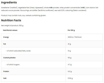 OstroVit  Creametto / Protein Spread / Salted Caramel  [350 грама]