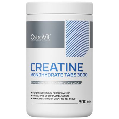 OstroVit  Creatine Monohydrate Tabs 3000  [300 Таблетки, 100 Дози]