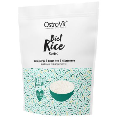 OstroVit  Diet Rice / Keto-Friendly Low-Calorie Konjac  [400 грама]