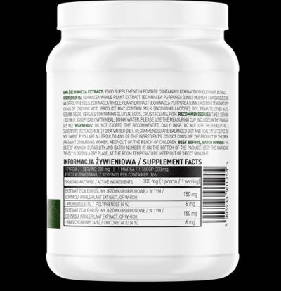 OstroVit  Echinacea Extract Powder  [50 грама, 166 Дози]