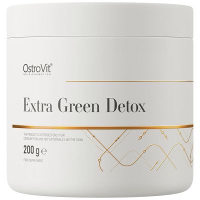 OstroVit  Extra Green Detox | Greens Detoxifying Formula  [200 грама, 25 Дози]