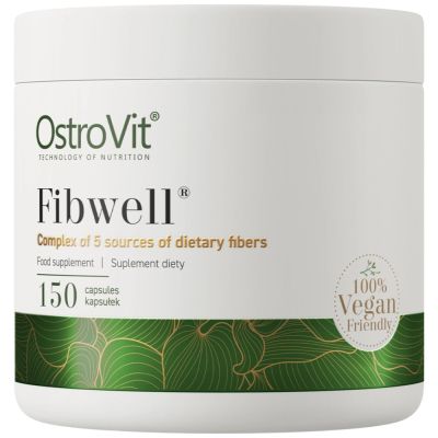 OstroVit  Fibwell® Caps | Complex of 5 Sources of Dietary Fibers  [150 капсули, 30 Дози]