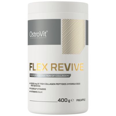 OstroVit  Flex Revive | with Fish Collagen, Boswellia & Rose Hips  [400 грама, 26 Дози]