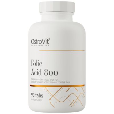 OstroVit  Folic Acid 800 mcg  [90 Таблетки, 90 Дози]