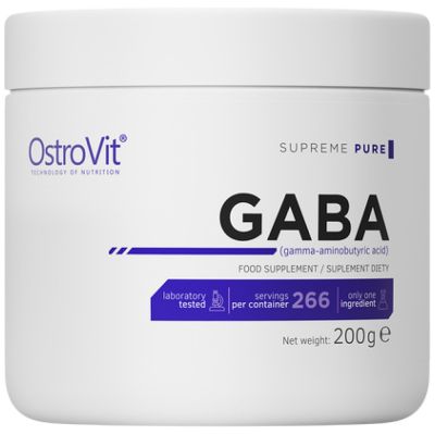 OstroVit  GABA Powder  [200 грама, 266 Дози]