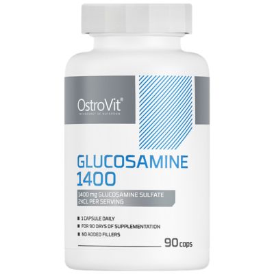 OstroVit  Glucosamine 1400  [90 капсули, 90 Дози]