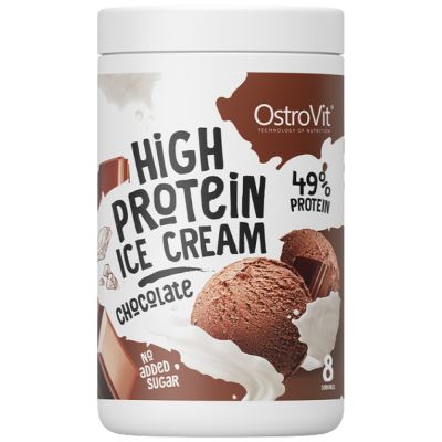 OstroVit  High Protein Ice Cream | 52% Protein  [400 грама, 8 Дози]
