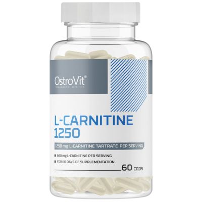 OstroVit  L-Carnitine 1250 mg  [60 капсули, 60 Дози]