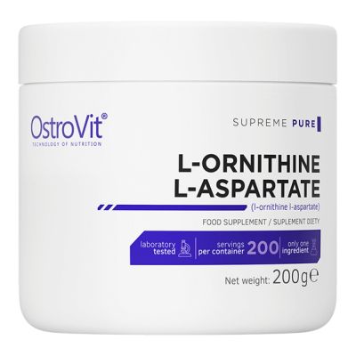 OstroVit  L-Ornithine L-Aspartate Powder  [200 грама, 200 Дози]