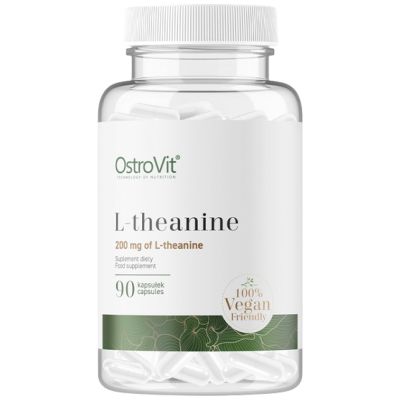 OstroVit  L-Theanine 200 mg | Vege  [90 капсули, 90 Дози]