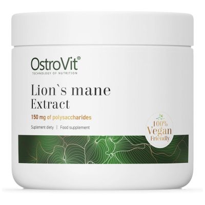 OstroVit  Lion's Mane Powder  [50 грама, 100 Дози]
