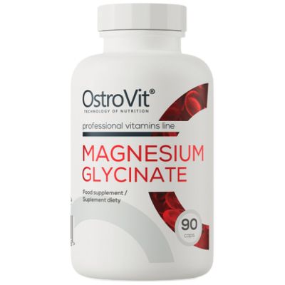 OstroVit  Magnesium Glycinate | 400 mg Serving of Magnesiuim Bisglycinate  [90 капсули, 30 Дози]