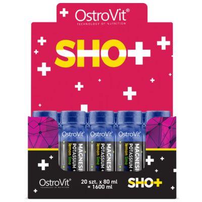 OstroVit  Magnesium Shot / with Potassium + B6  [20 x 80 мл, 20 Дози]