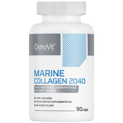 OstroVit  Marine Collagen 2040  [90 капсули, 45 Дози]