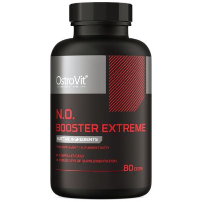 OstroVit  N.O. Booster Extreme  [80 капсули, 20 Дози]