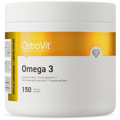 OstroVit  Omega 3 1000 mg  [150 Гел капсули, 150 Дози]