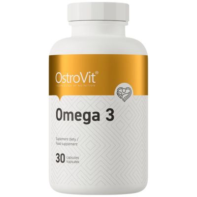 OstroVit  Omega 3 1000 mg  [30 Гел капсули, 30 Дози]
