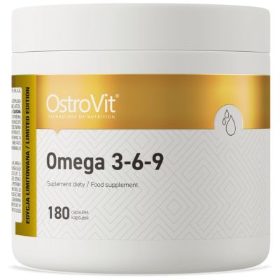 OstroVit  Omega 3-6-9  [180 Гел капсули, 180 Дози]