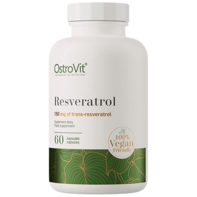 OstroVit  Resveratrol 150 mg / Vege  [60 капсули, 60 Дози]