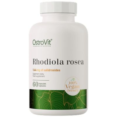 OstroVit  Rhodiola rosea 144 mg | Vege  [60 капсули, 60 Дози]