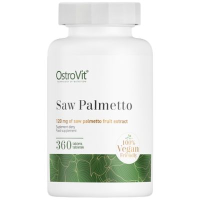 OstroVit  Saw Palmetto Extract 120 mg | Vege  [360 Таблетки]