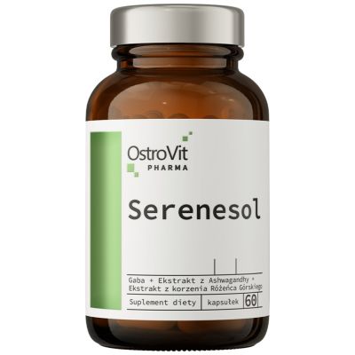 OstroVit  Serenesol | Stress & Serenity Formula with Gaba, L-Theanine & Ashwagandha  [60 капсули, 30 Дози]