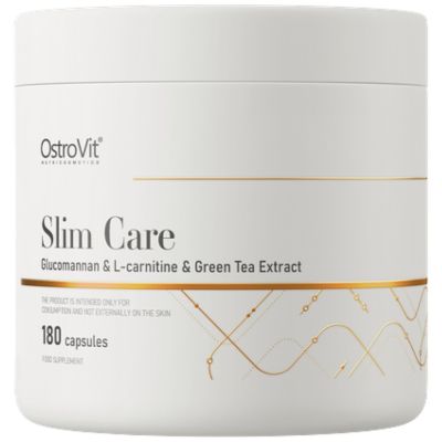 OstroVit  Slim Care | Glucomannan & L-Carnitine & Green Tea Extract  [180 капсули, 90 Дози]