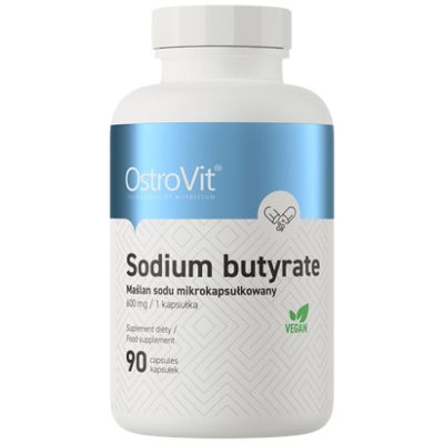 OstroVit  Sodium Butyrate 600 mg  [90 капсули, 90 Дози]