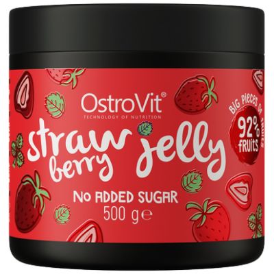 OstroVit  Strawberry Jelly | 92% Real Fruits ~ No Added Sugar  [500 грама]