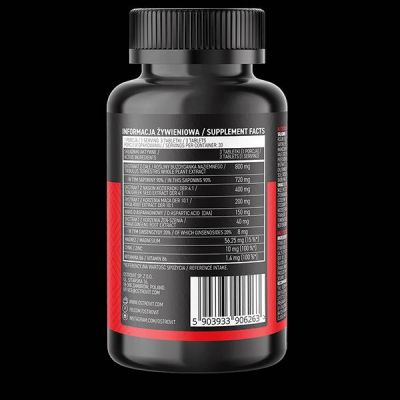 OstroVit  Testotabs | Testosterone Booster  [90 Таблетки, 30 Дози]