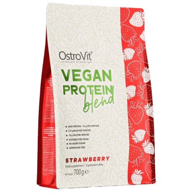 OstroVit  Vegan Protein Blend | Pea + Soy + Pumpkin  [700 грама, 23 Дози]