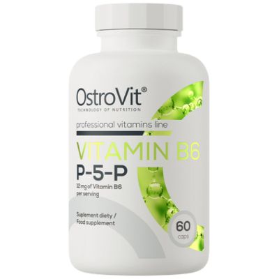 OstroVit  Vitamin B6 | P-5-P 12 mg  [60 капсули, 60 Дози]