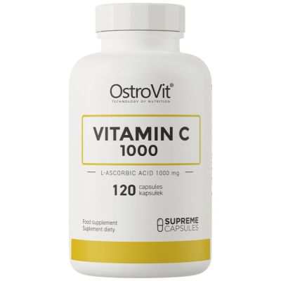 OstroVit  Vitamin C 1000 mg  [120 капсули, 120 Дози]