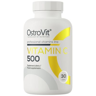 OstroVit  Vitamin C 500 mg  [30 Таблетки, 30 Дози]