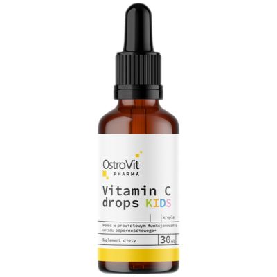 OstroVit  Vitamin C Drops | for Kids  [30 мл, 200/100/66 Дози]
