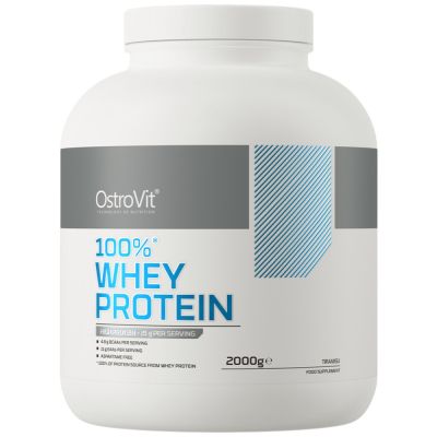 OstroVit  Whey Protein | 100% Whey Protein Concentrate  [2000 грама, 66 Дози]