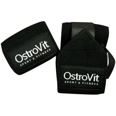 OstroVit  Wrist Wraps with Thumb Loop / Еластични тренировъчни накитници с палец  [8 x 45.5 cm]