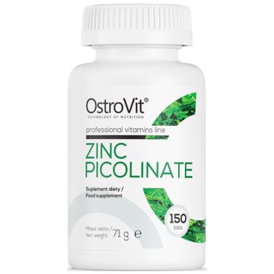 OstroVit  Zinc Picolinate 15 mg  [150 Таблетки, 150 Дози]