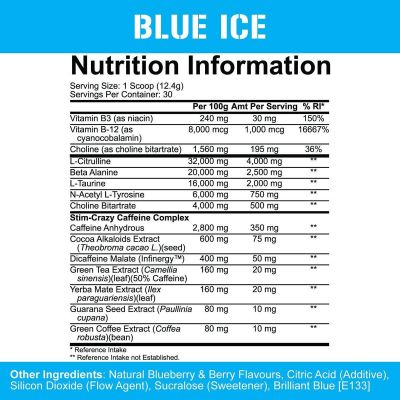 Rich Piana 5% Nutrition  5150 Legendary | High Stimulant Pre-Workout  [372 грама, 30 Дози]