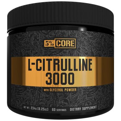 Rich Piana 5% Nutrition  L-Citrulline 3000 | with GlycerSize™  [234 грама, 60 Дози]