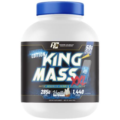 Ronnie Coleman  King Mass XXL Gainer | Super Anabolic Growth Accelerator [2721 грама, 22 Дози]