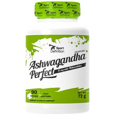 Sport Definition  Ashwagandha Perfect 666 mg  [90 капсули, 90 Дози]