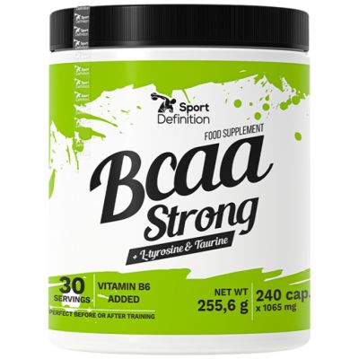 Sport Definition  BCAA Strong  [240 капсули, 60 Дози]