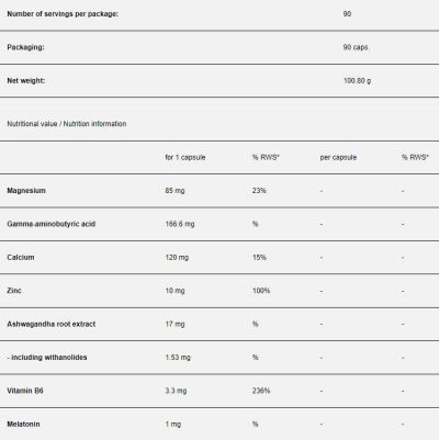 Sport Definition  Sleep Aid  [90 капсули, 90 Дози]