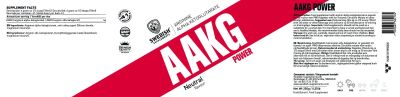 SWEDISH Supplements  AAKG  [250 грама, 41 Дози]