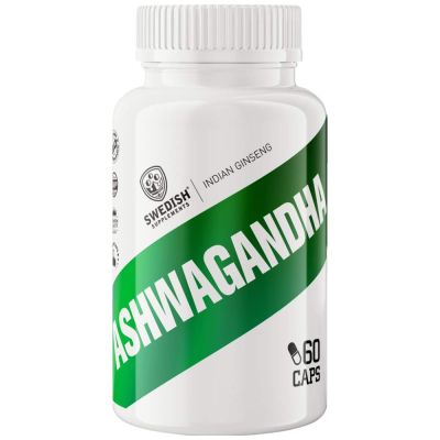 SWEDISH Supplements  Ashwagandha Extract 400 mg  [60 капсули, 60 Дози]